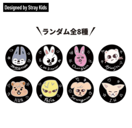 STRAY KIDS - WE STAY, TOGETHER EXHIBITON OFFICIAL MD RANDOM PIN BADGE - COKODIVE