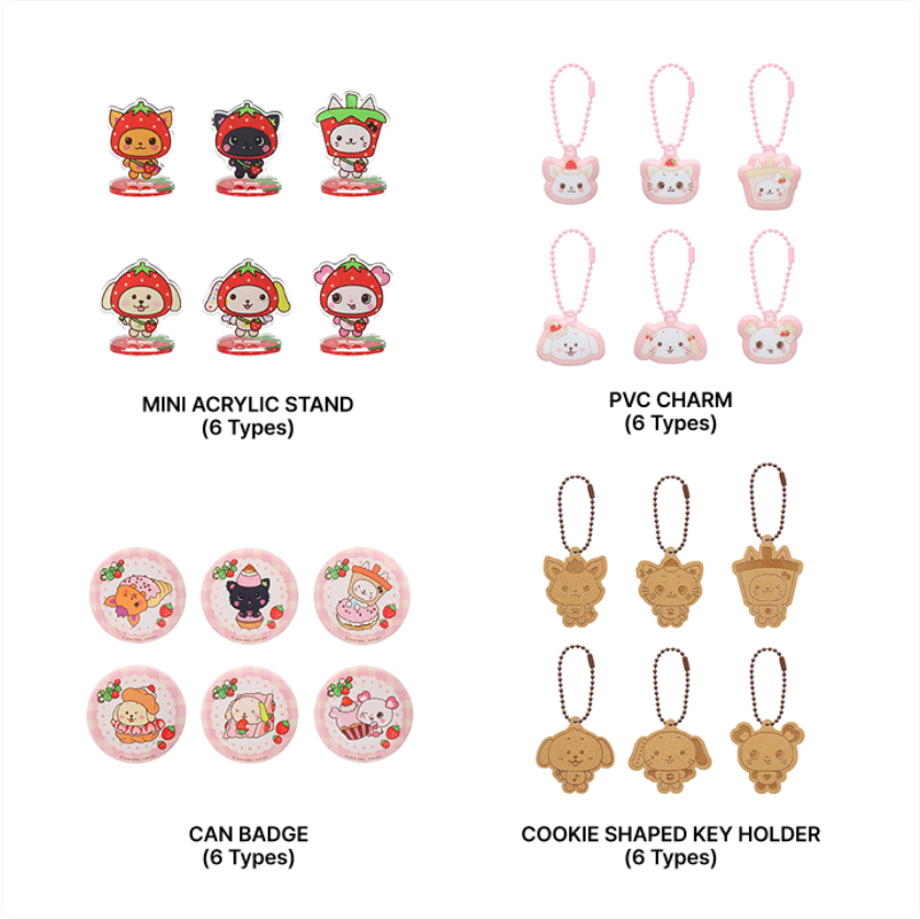 NCT WISH - WISHBERRY BAKERY OFFICIAL MD RANDOM TOY - COKODIVE
