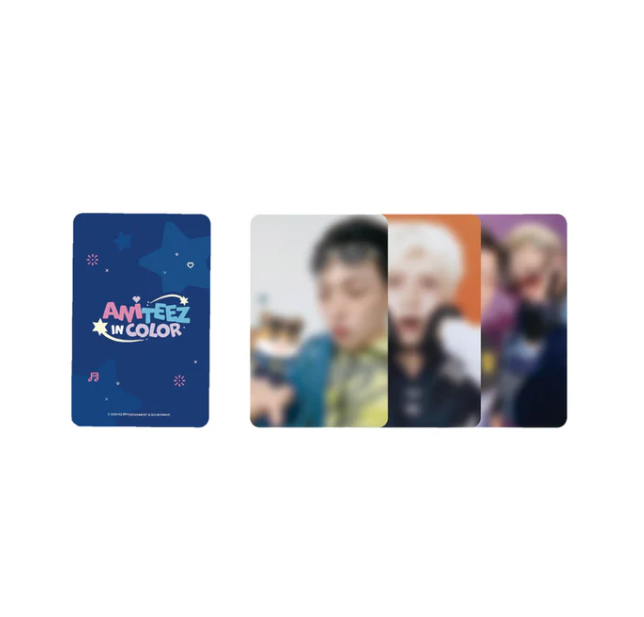 ATEEZ - ANITEEZ IN COLOR POP UP OFFICIAL MD RANDOM TRADING CARD - COKODIVE