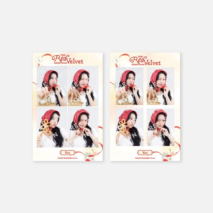 RED VELVET - 2026 SM ARTIST SEASON'S GREETINGS OFFICIAL MD 4CUT PHOTO SET - COKODIVE