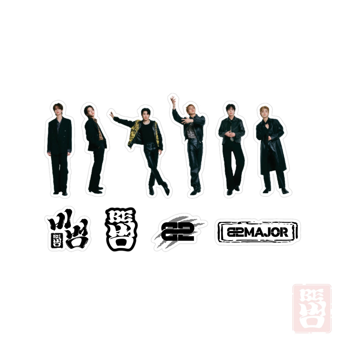 82MAJOR - ºñ¹ü : BE ¹ü 5TH CONCERT OFFICIAL MD REMOVABLE STICKER PACK - COKODIVE