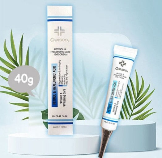 CHASCO RETINOL &amp; HYALLURONIC ACID EYE CREAM 40g - COKODIVE