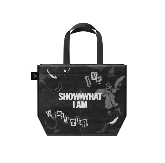 IVE WORLD TOUR SHOW WHAT I AM バッグ IVE - SHOW WHAT I AM WORLD TOUR OFFICIAL MD REUSABLE BAG
