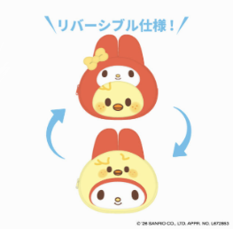 STRAY KIDS - SKZOO X SANRIO CHARACTER OFFICIAL MD REVERSIBLE POUCH