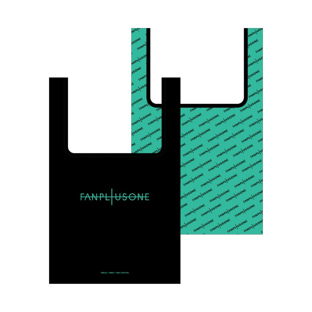 G-DRAGON - FAM+ILY : FAMILY : FAM I LOVE YOU 2026 'FAM' MEETING OFFICIAL MD REVERSIBLE SHOPPER BAG - COKODIVE