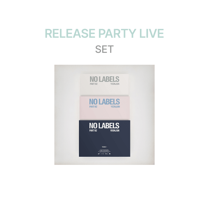 TXT YEONJUN - NO LABELS: PART 02 2ND MINI ALBUM RELEASE PARTY LIVE GIFT STANDARD SET - COKODIVE