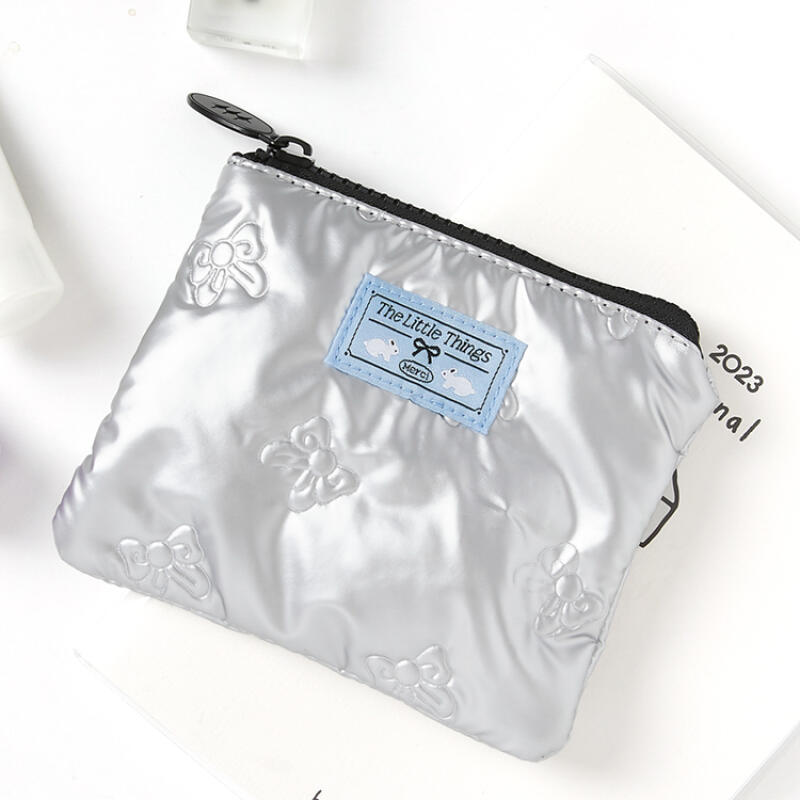 RIBBON SILVER POUCH ? BLACK - COKODIVE