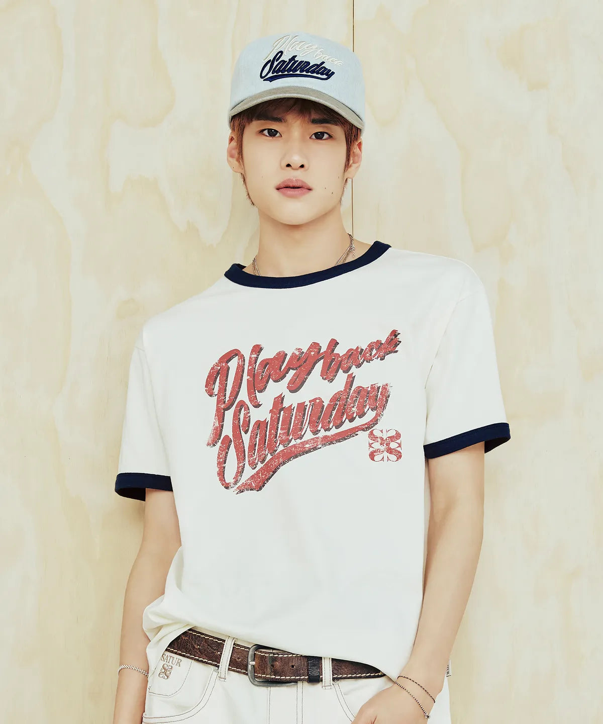 [RIIZE PICK] SATUR PLAYBACK SATURDAY RINGER T-SHIRT - COKODIVE