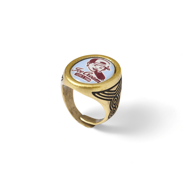 TXT YEONJUN - NO LABELS: PART 02 OFFICIAL MD RING (GOLD) - COKODIVE