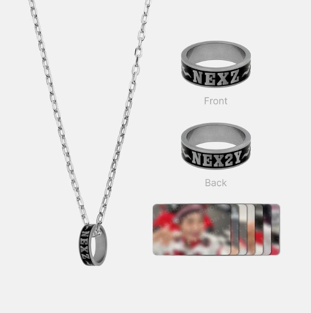 NEXZ - SAUCIN' THE WORLD 1ST ASIA TOUR IN SEOUL OFFICIAL MD RING NECKLACE SET - COKODIVE