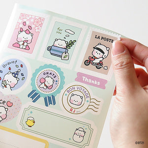 BT21 - MININI REMOVABLE GIFT STICKER - COKODIVE
