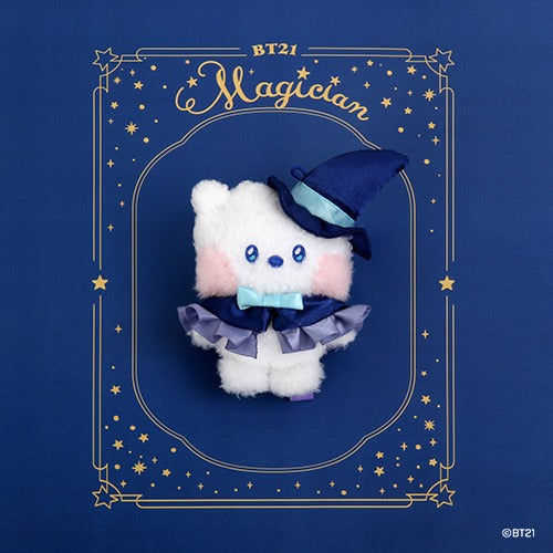 BT21 - MAGICIAN SMALL MININI PLUSH KEYRING - COKODIVE