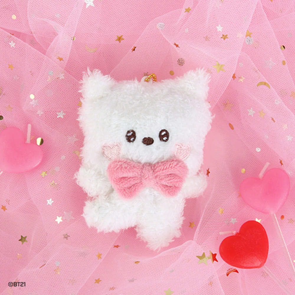 BT21 MININI LOVELY PLUSH KEY RING - COKODIVE
