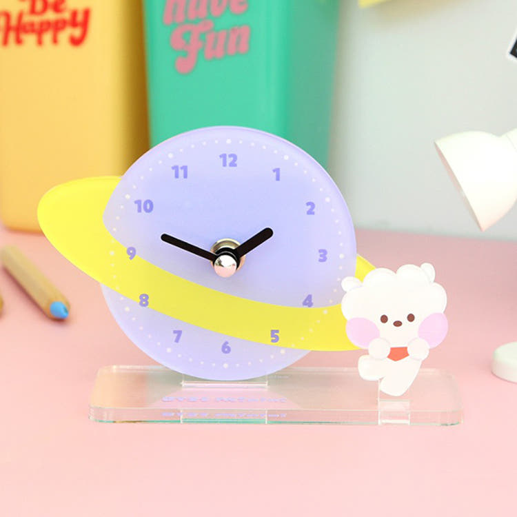 BT21 - MININI ACRYLIC STAND CLOCK