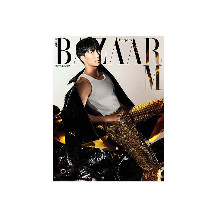 BTS RM - HARPER'S BAZAAR MAGAZINE 2025 SEPTEMBER ISSUE COVER A - COKODIVE
