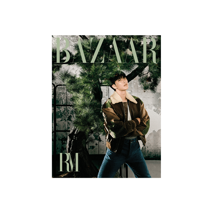 BTS RM - HARPER'S BAZAAR MAGAZINE 2025 SEPTEMBER ISSUE COVER B - COKODIVE