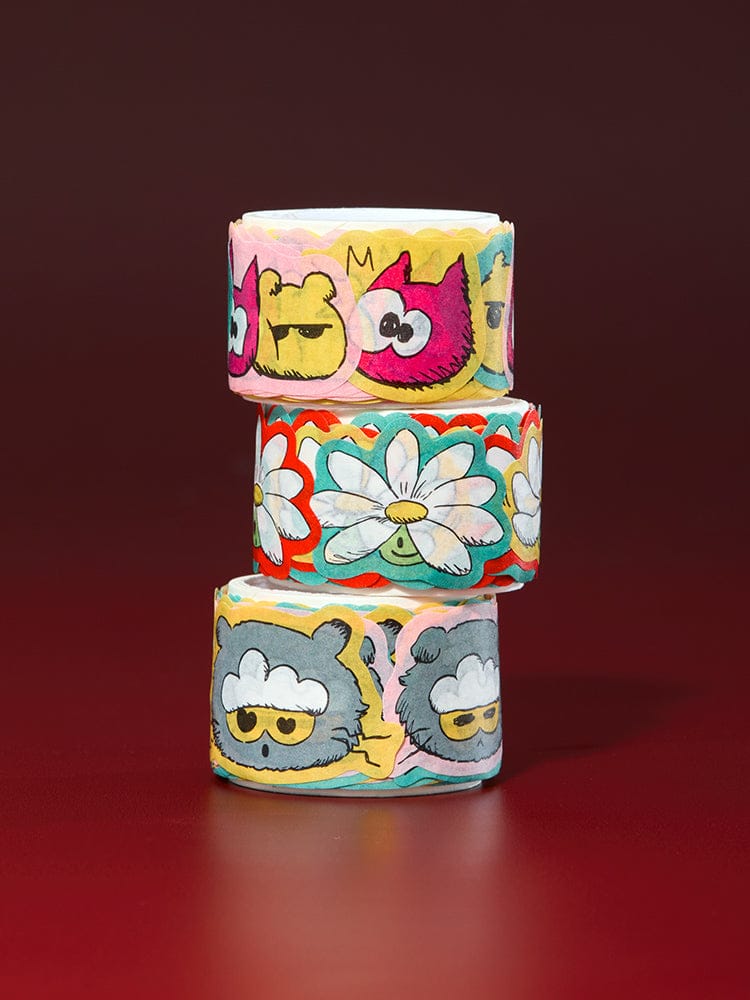 G-DRAGON - ZO&FRIENDS ZOAFUL WINTER POP UP OFFICIAL MD ROLL STICKER - COKODIVE