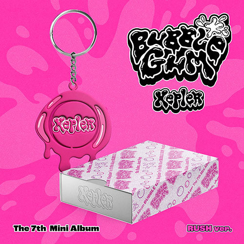 KEP1ER - BUBBLE GUM 7TH MINI ALBUM RUSH VER (KEYRING) - COKODIVE