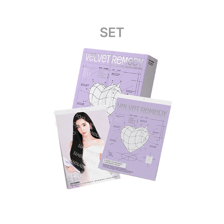 RED VELVET - 2027 SEASON'S GREETINGS + WALL CALENDAR SET - COKODIVE