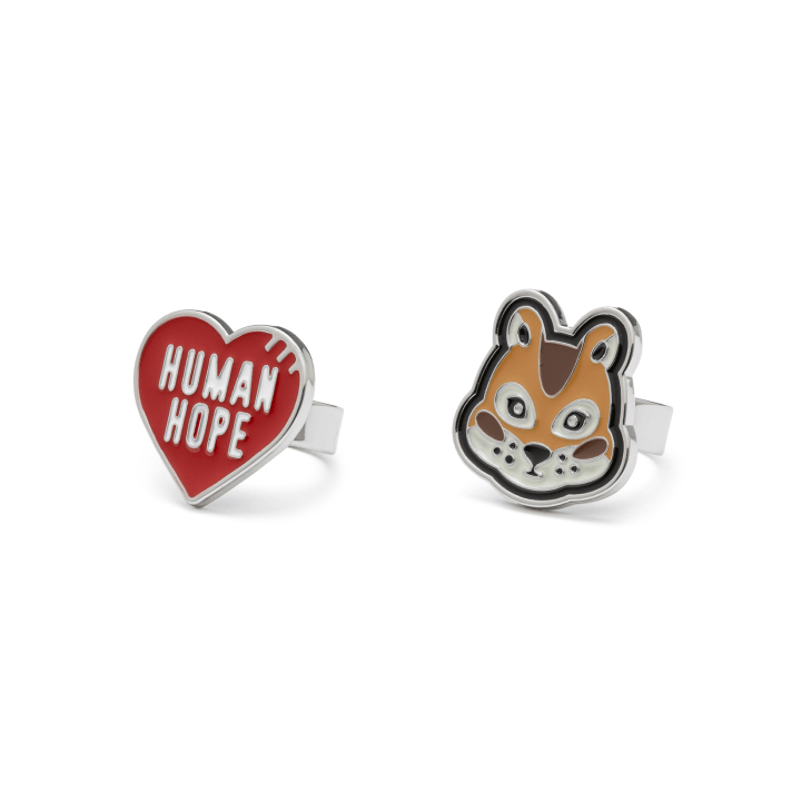 BTS J-HOPE - X HUMAN MADE HUMAN HOPE OFFICIAL MD RING SET - COKODIVE