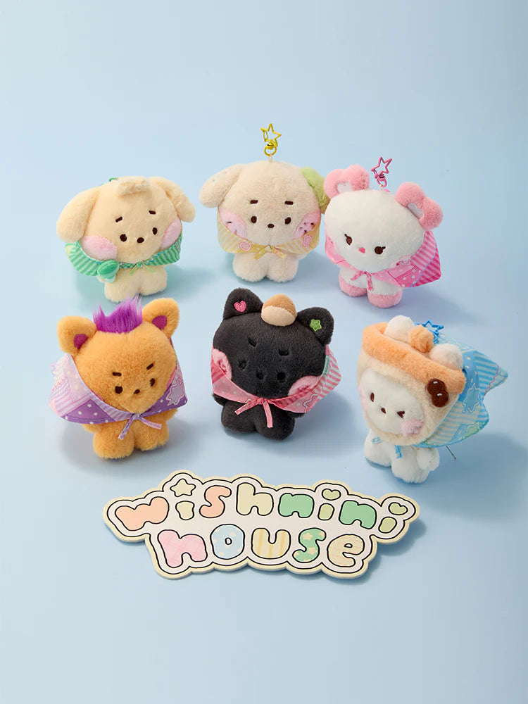 NCT WISH - WISHININI HOUSE SCARF PLUSH KEYRING 826 - COKODIVE