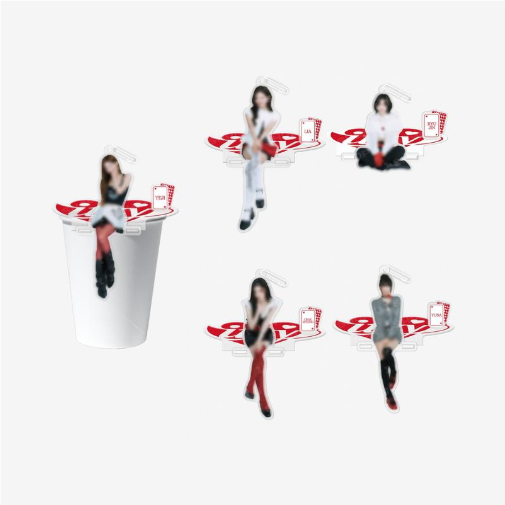 ITZY - ALL IN, MIDZY 5TH FAN MEETING OFFICIAL MD SECRET ACRYLIC STOPPER - COKODIVE