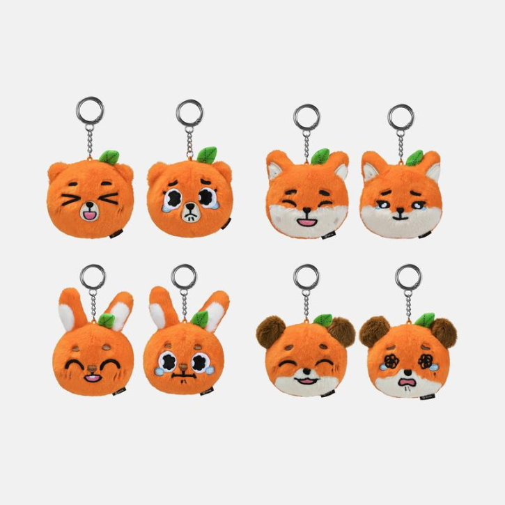 DAY6 - EVERY DAY6, EVERY MY DAY 5TH FANMEETING OFFICIAL MD DENIMALZ SECRET FACE KEYRING ORANGE VER - COKODIVE