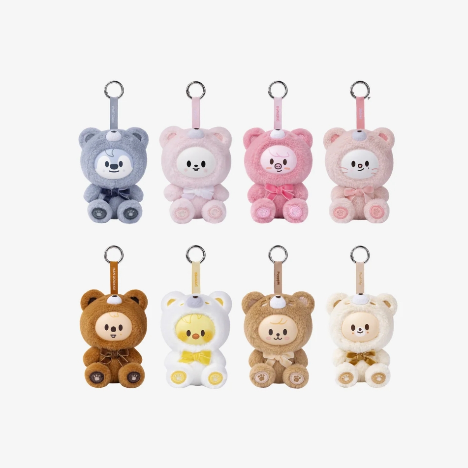 STRAY KIDS - SKZOO EVERYWHERE ALL AROUND THE WORLD GLOBAL POP UP OFFICIAL MD SECRET KEYRING TOY VER - COKODIVE