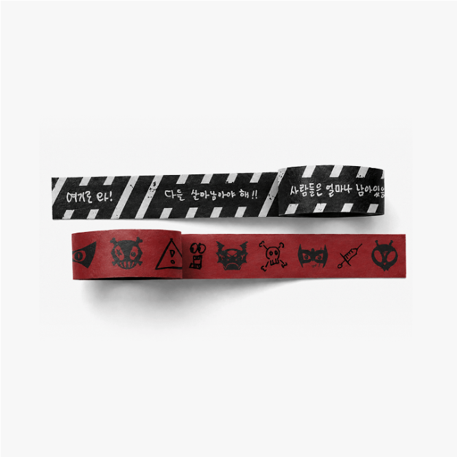 P1HARMONY - P1USPACE H : HORROR HAVEN 2026 FAN MEETING OFFICIAL MD SECURITY TAPE SET - COKODIVE