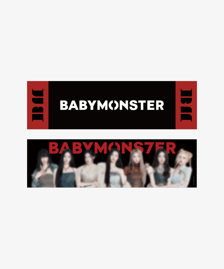 BABYMONSTER - SEE YOU THERE OFFICIAL MD SLOGAN TOWEL - COKODIVE