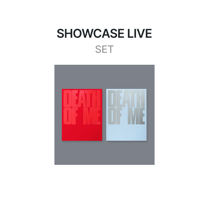 EVAN - DEATH OF ME 1ST MINI ALBUM DEBUT SHOWCASE LIVE GIFT STANDARD SET - COKODIVE