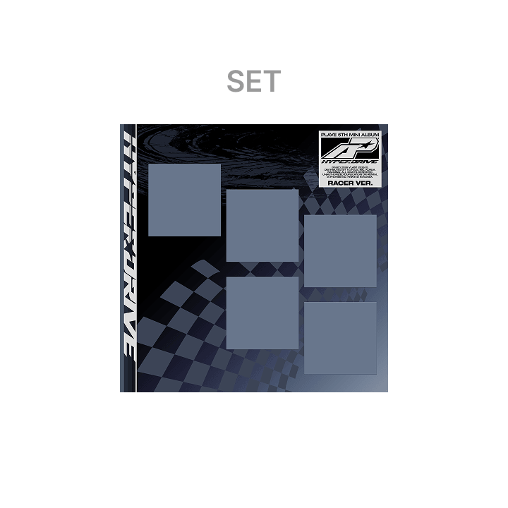 PLAVE - HYPERDRIVE 5TH MINI ALBUM WEVERSE SHOP GIFT RACER VER SET - COKODIVE
