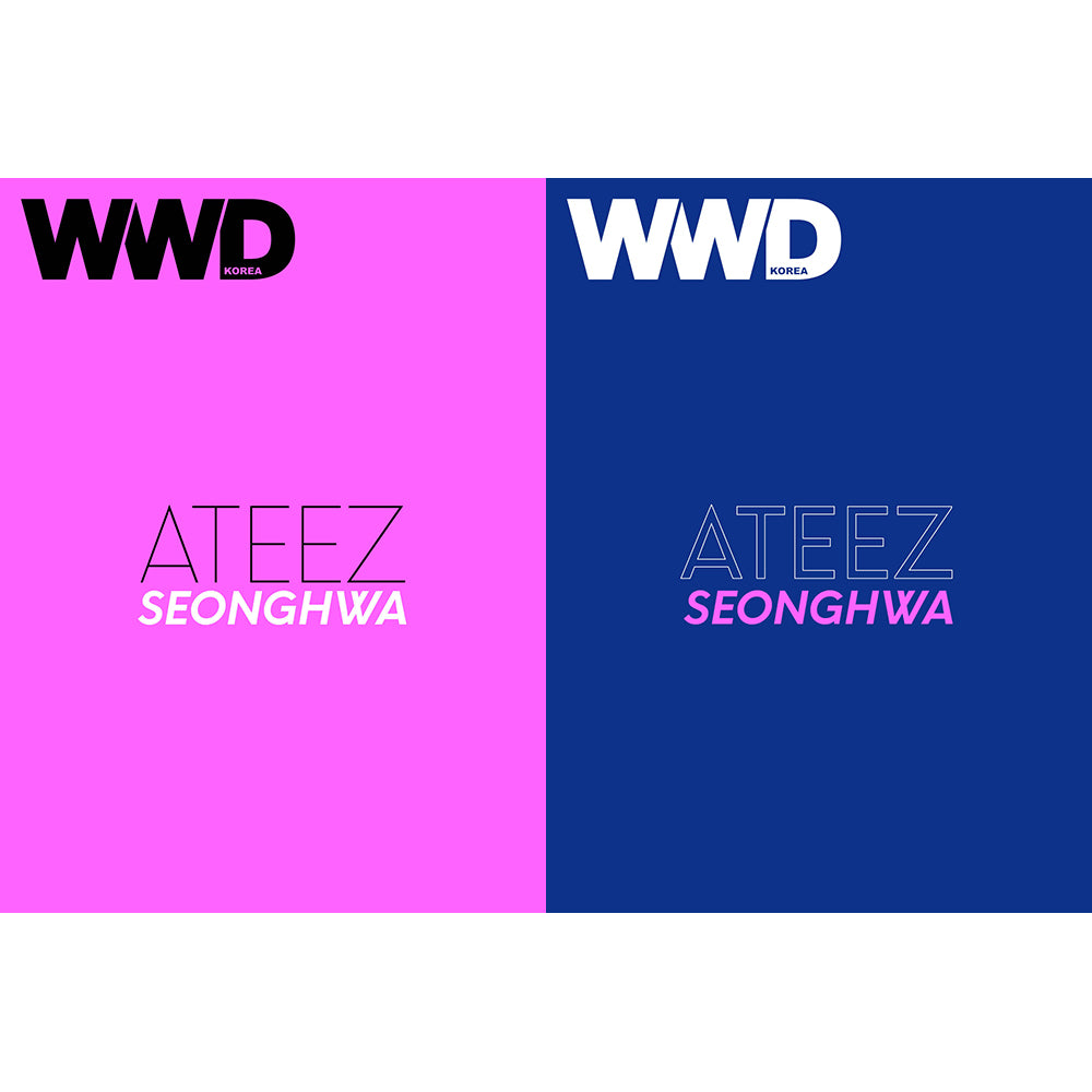 ATEEZ SEONGHWA - WWD MAGAZINE 2026 SEPTEMBER ISSUE COVER SET - COKODIVE
