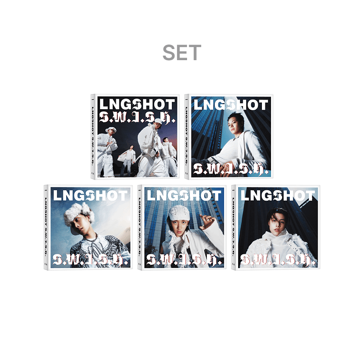 LNGSHOT - S.W.I.S.H. EP ALBUM WEVERSE SHOP GIFT STANDARD VER SET - COKODIVE
