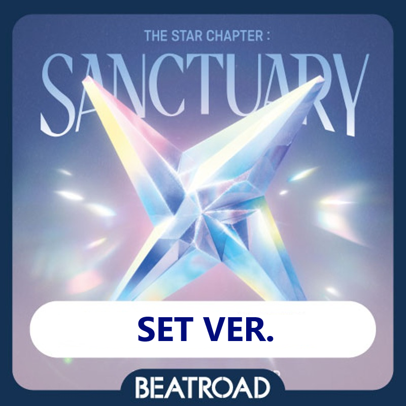 TXT - THE STAR CHAPTER : SANCTUARY 7TH MINI ALBUM BEATROAD 2ND LUCKY DRAW EVENT PHOTOBOOK SET - COKODIVE