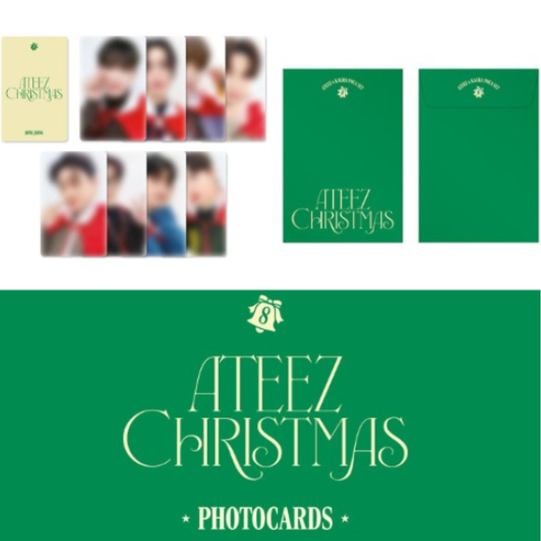 ATEEZ X KAURA 2023 CHRISTMAS PHOTOCARD SET | COKODIVE