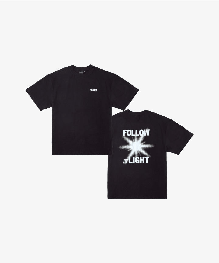 SEVENTEEN - TOUR 'FOLLOW' AGAIN TO INCHEON OFFICIAL MD S/S T-SHIRTS BLACK - COKODIVE