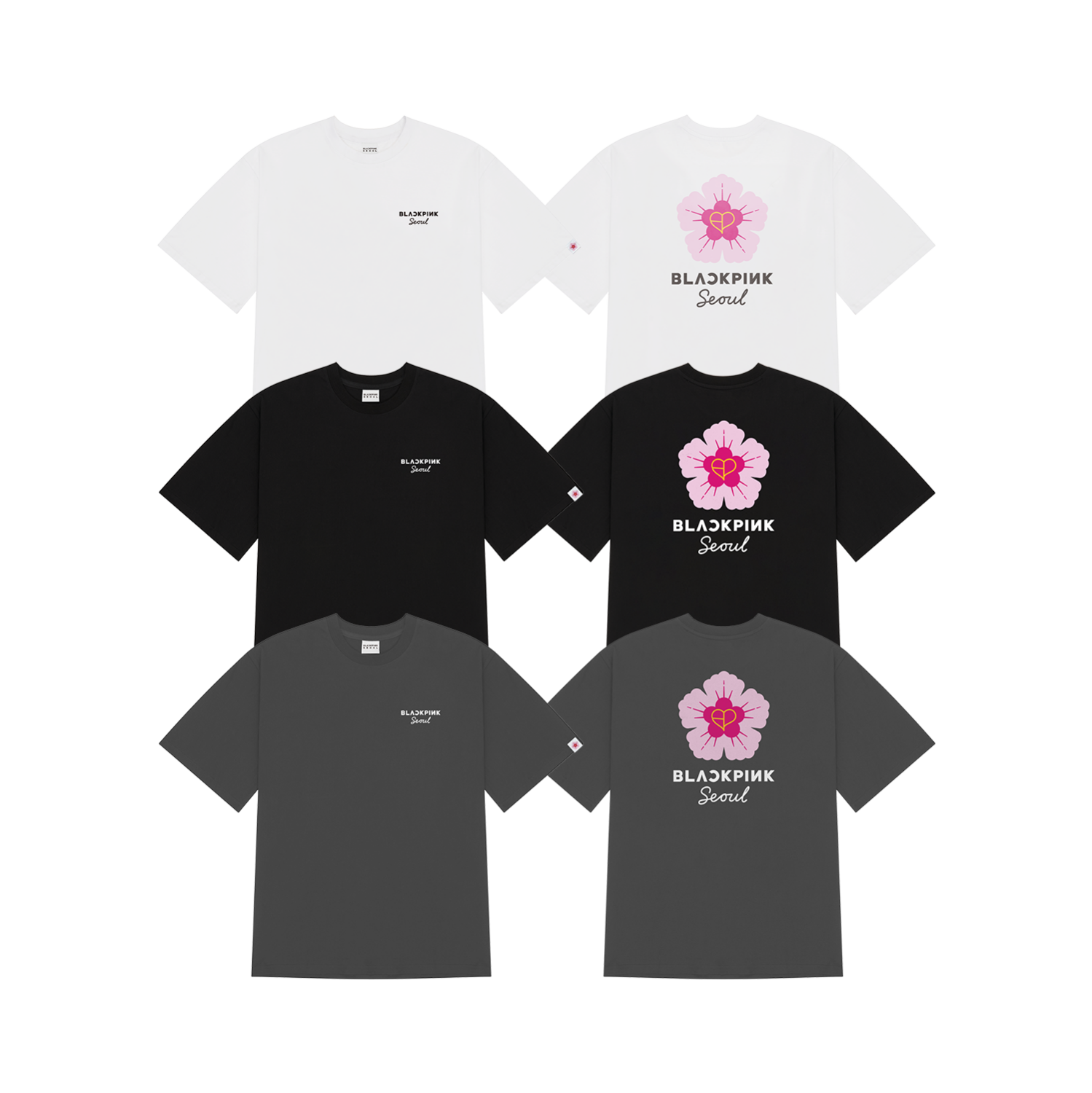 BLACKPINK - KOREA EDITION OFFICIAL MD T-SHIRT MUGUNGHWA - COKODIVE