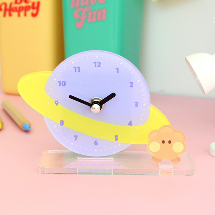 BT21 - MININI ACRYLIC STAND CLOCK - COKODIVE
