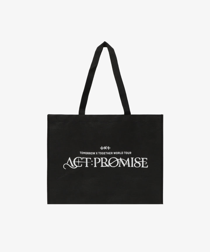 TXT - ACT : PROMISE WORLD TOUR OFFICIAL MD SHOPPER BAG BLACK - COKODIVE