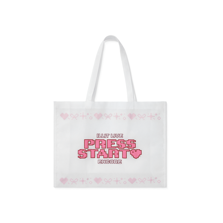 ILLIT - PRESS START ENCORE OFFICIAL MD SHOPPER BAG - COKODIVE