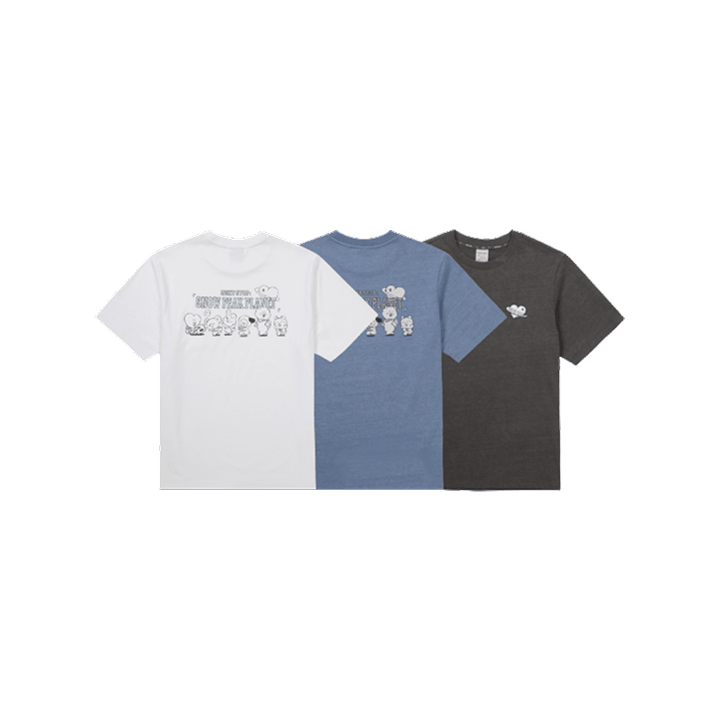 BT21 - SNOWPEAK OFFICIAL MD GRAPHIC SHORT SLEEVE T-SHIRT - COKODIVE