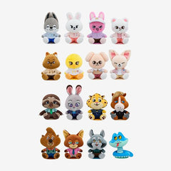 StrayKidsSKZOOぬいぐるみminiver.フルセット8体全員コンプ STRAY KIDS - ZOOTOPIA 2 SKZOO POP UP OFFICIAL MD SHOULDER PLUSH