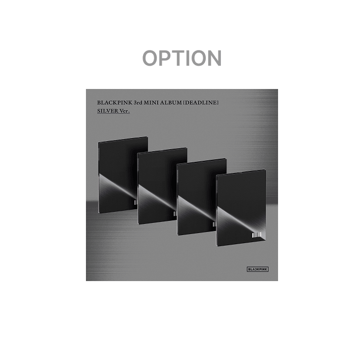 BLACKPINK - DEADLINE 3RD MINI ALBUM WEVERSE SHOP GIFT SILVER VER - COKODIVE