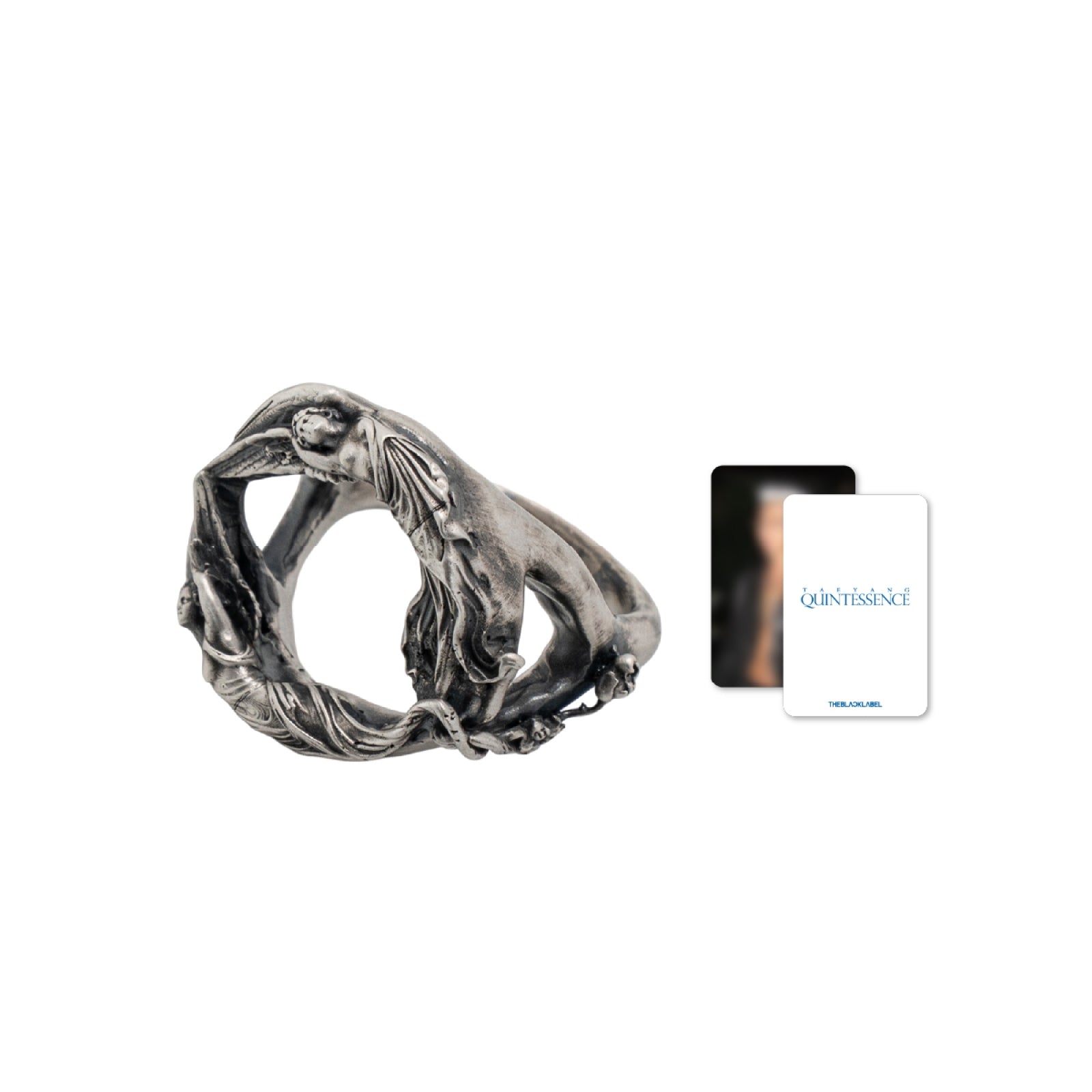 TAEYANG - QUINTESSENCE OFFICIAL MD SILVER RING SET - COKODIVE