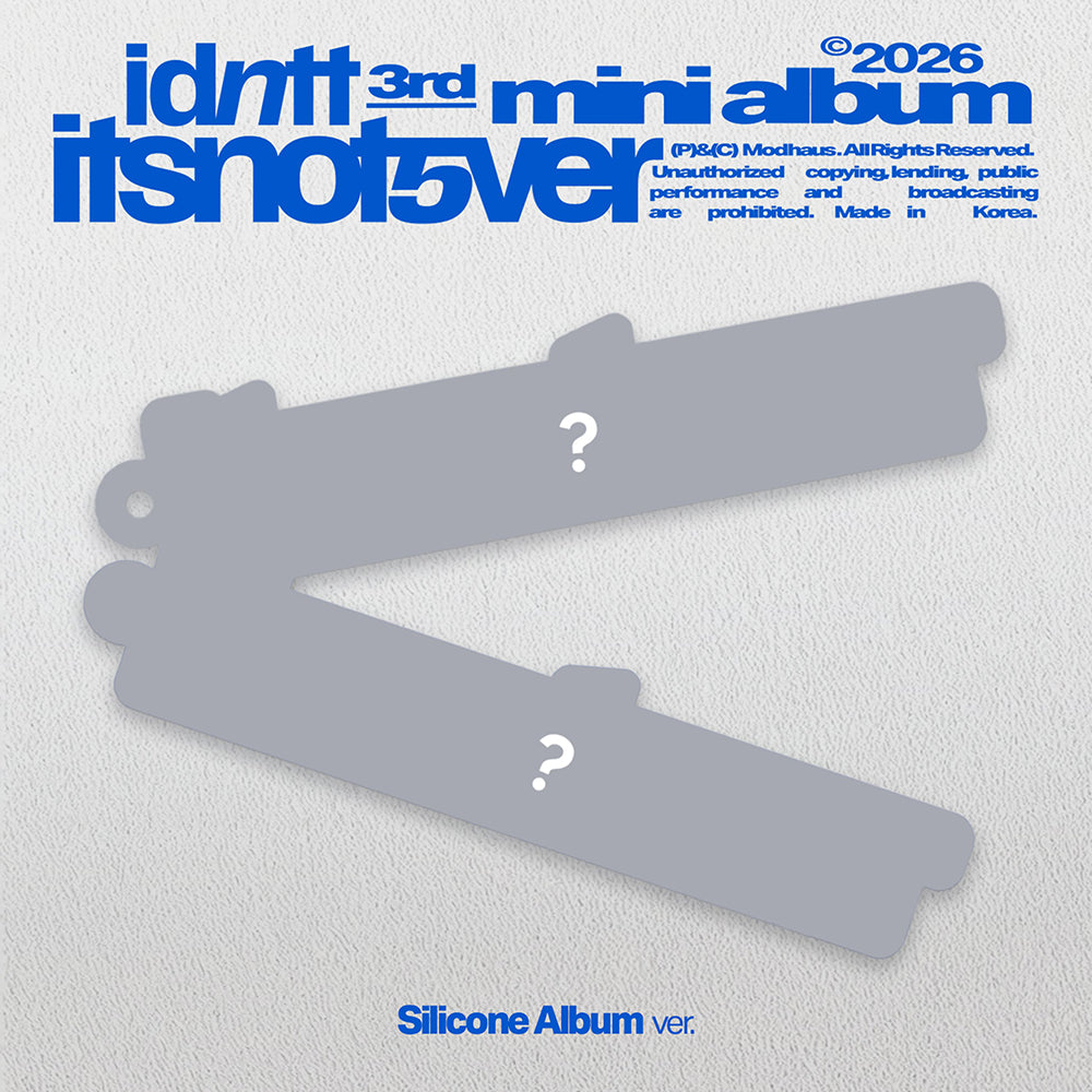 IDNTT - ITSNOTOVER 3RD MINI ALBUM SILICONE ALBUM VER - COKODIVE