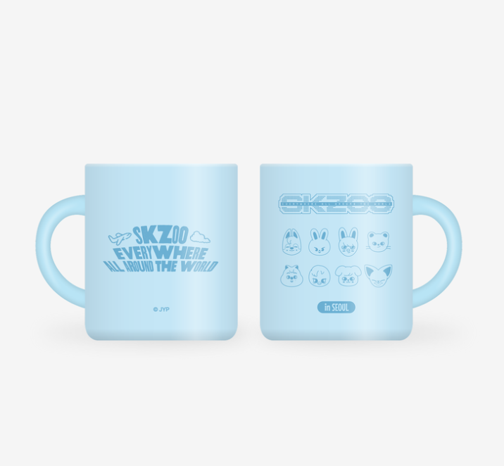 STRAY KIDS - SKZOO EVERYWHERE ALL AROUND IN SEOUL OFFICIAL MD SKZOO CITY MUG SEOUL VER - COKODIVE