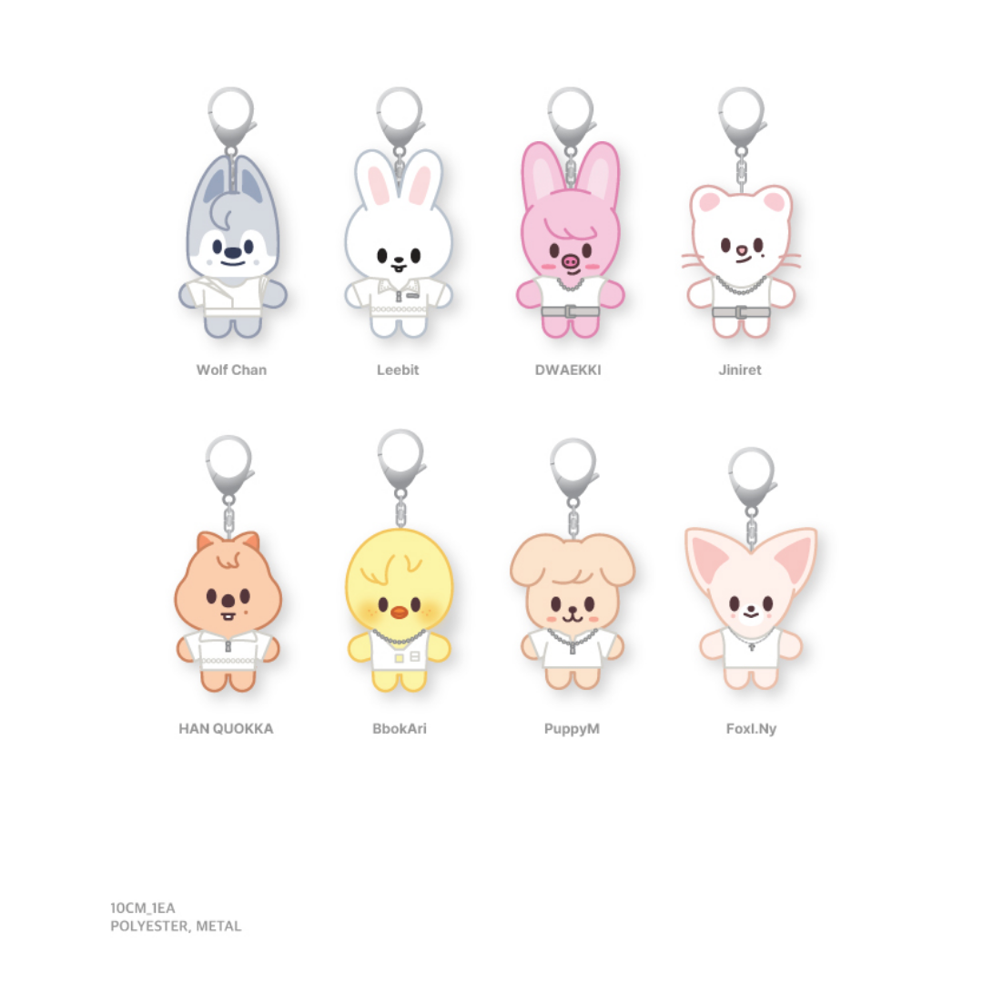 STRAY KIDS - THIS & THAT POP UP OFFICIAL MD SKZOO COSTUME PLUSH KEYRING - COKODIVE