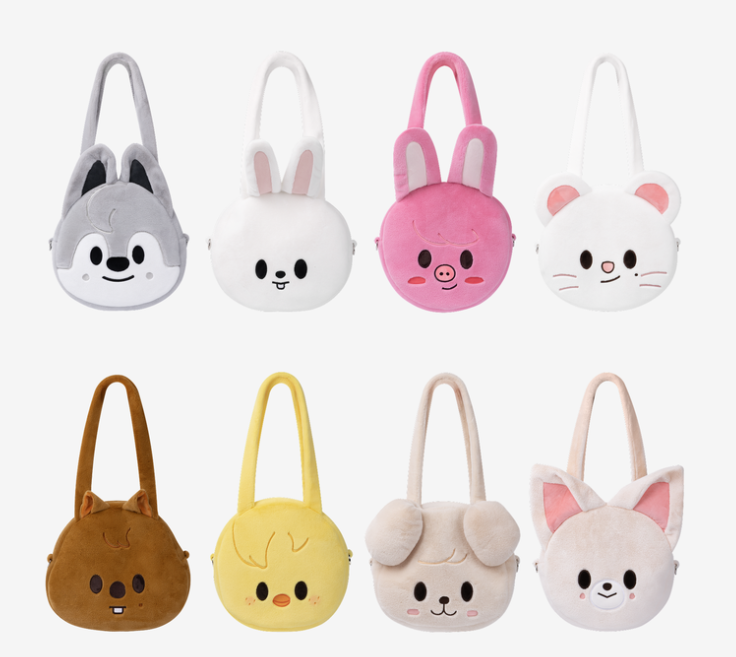 STRAY KIDS - SKZOO EVERYWHERE ALL AROUND IN SEOUL OFFICIAL MD FACE SHOULDER BAG - COKODIVE