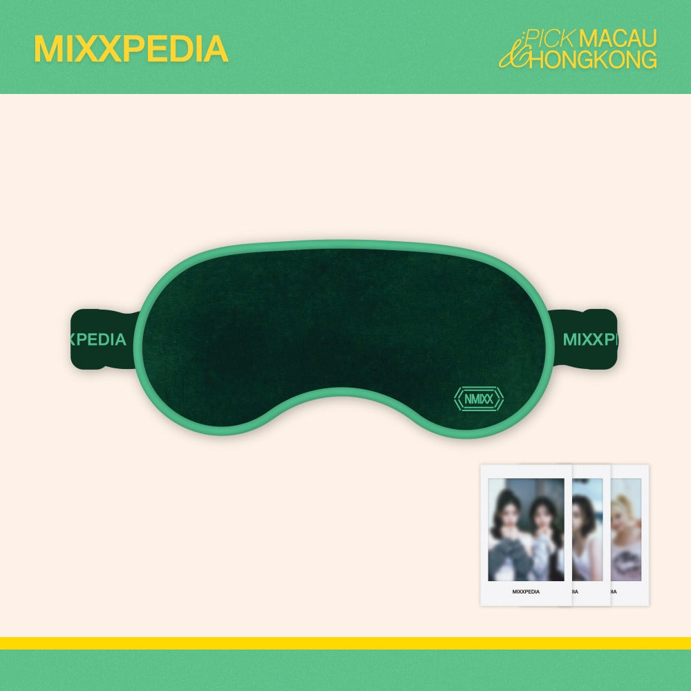 NMIXX - NMIXXPEDIA : PICK MACAU&amp;HONGKONG OFFICIAL MD SLEEP EYE MASK - COKODIVE